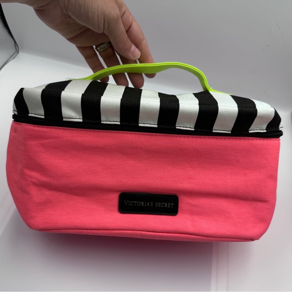 Lot of 3 Victoria's Secret Makeup Bags Cosmetic Sequin Beach - Picture 5 of 6